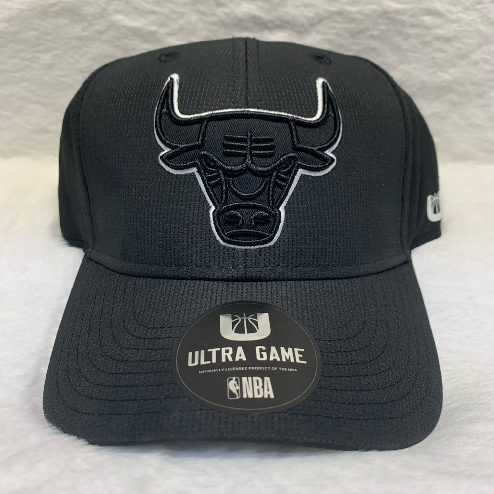 Chicago Bulls Black Hat Ultra Game Snapback NBA